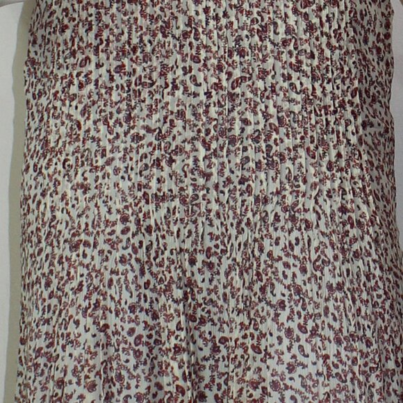 Chan Luu floral print sleeveless maxi woman dress lined size 1/small - Picture 6 of 7